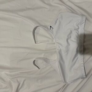 Gymshark White Seamless Sports Bra